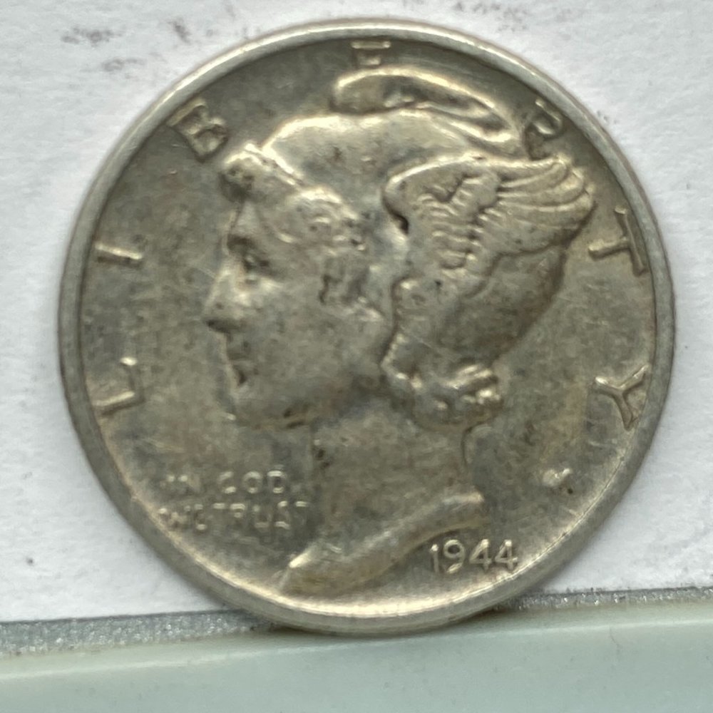 1944 Mercury Dime No Mint!!